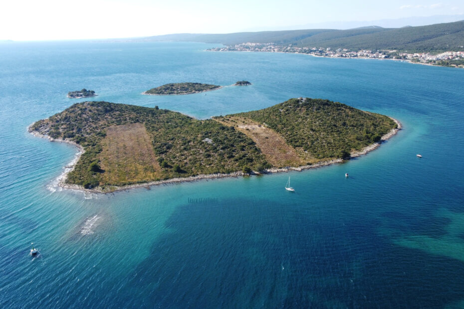 Heart shaped island Croatia TricksForTrips