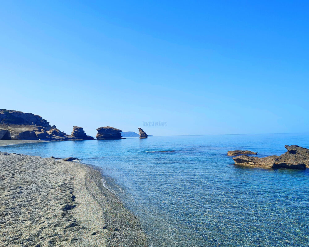 triopetra beach in crete - tricksfortrips5