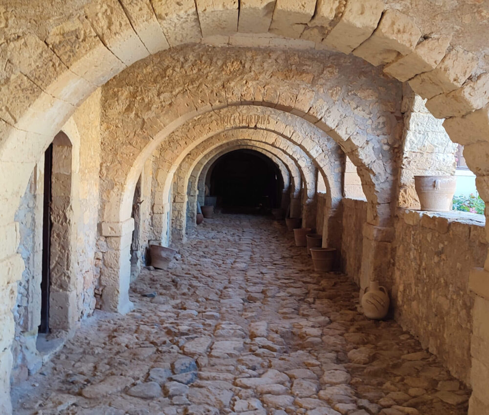 Arkadi Monastery Archs - TricksForTrips