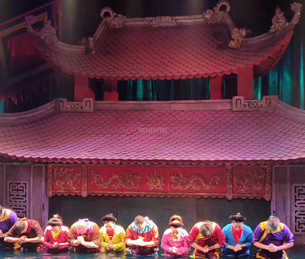 Water puppets show - Hanoi