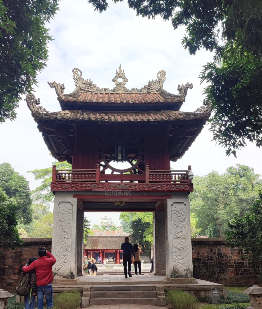 Temple of Literature Hanoi - TricksForTrips