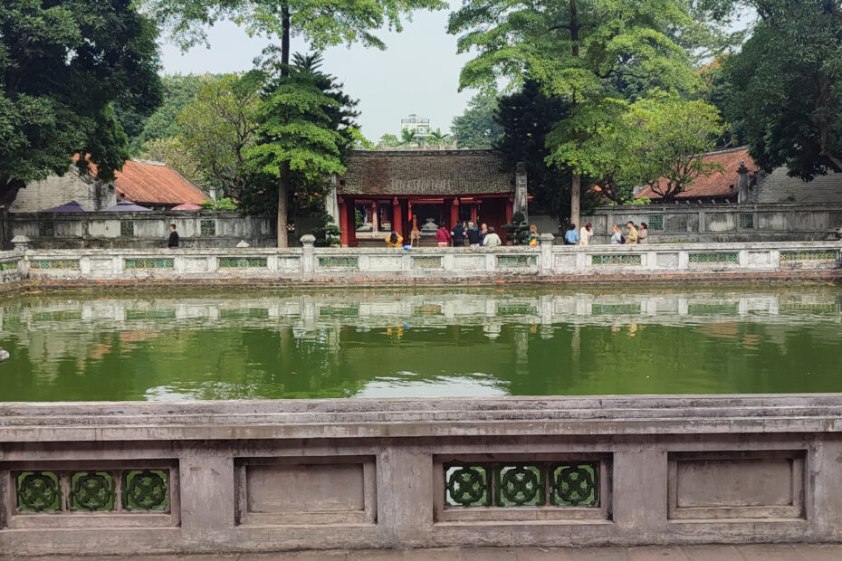 lake Temple of Literature Hanoi - TricksForTrips
