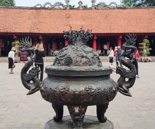 Temple of Literature in Hanoi - TricksForTrips