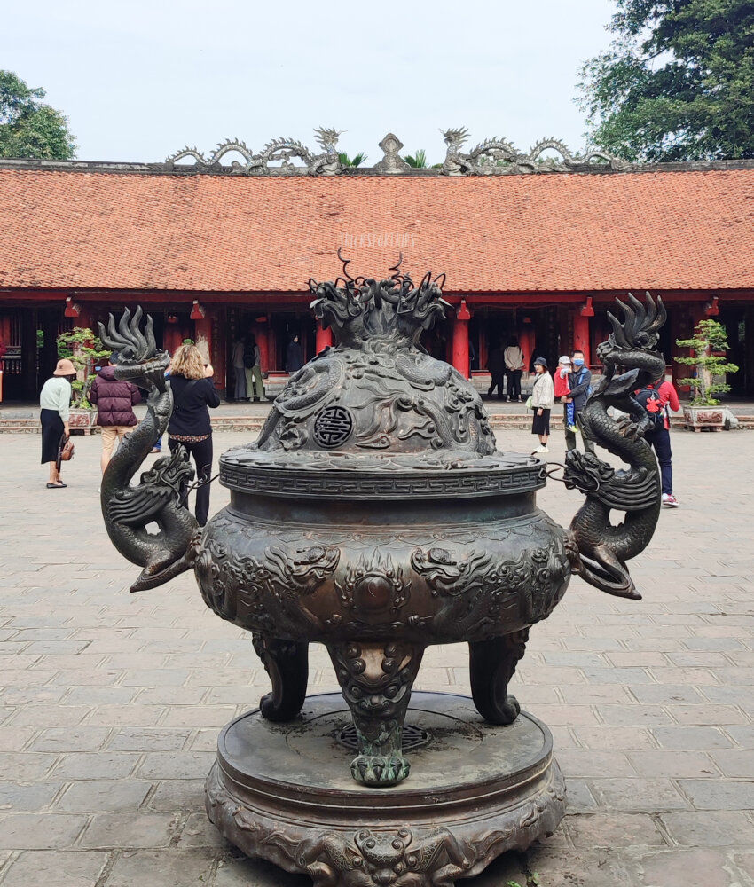 Temple of Literature in Hanoi - TricksForTrips