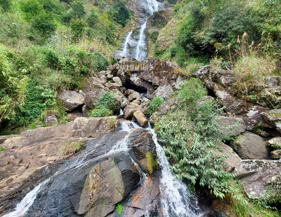 Silver Waterfall SaPa view - TricksForTrips