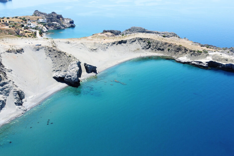 Agios Pavlos sandhill beach crete - TricksForTrips