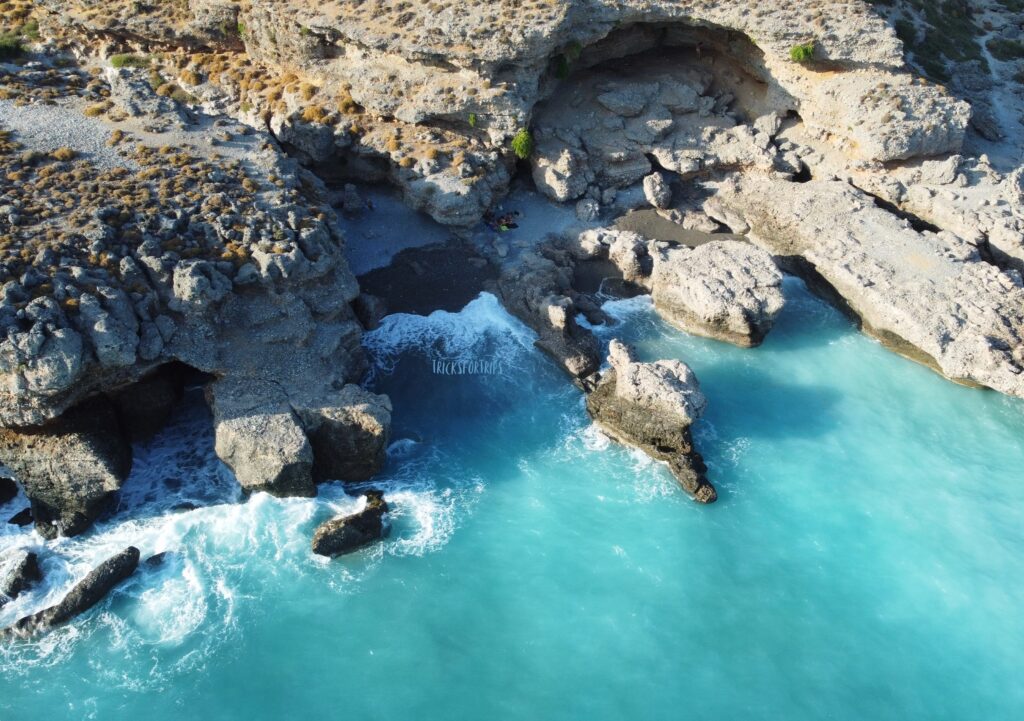 Plakaki beach Crete - TricksForTrips