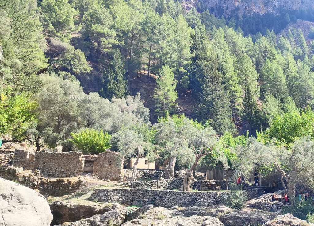 Samaria Gorge village Crete - TricksForTrips
