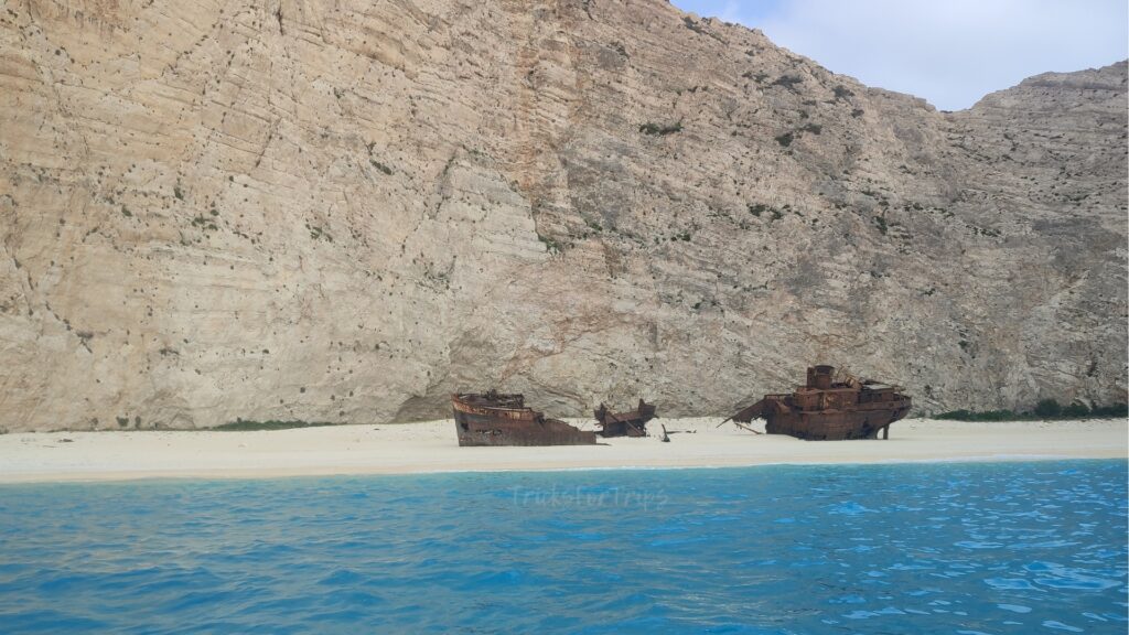 Navagio beach shipwreck Zakynthos - TricksForTrips