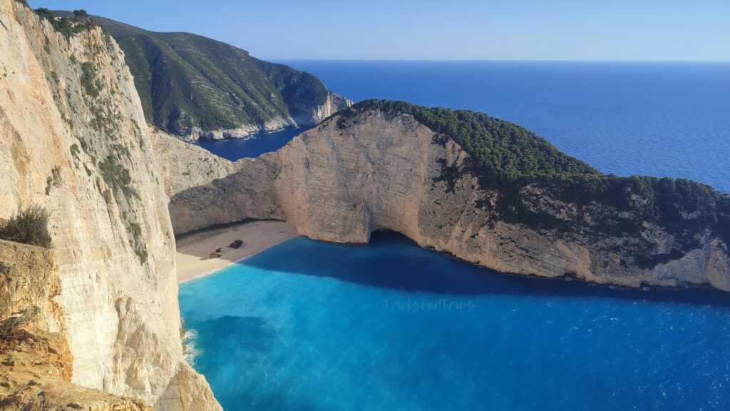 Navagio beach viewpoint Zakynthos - TricksForTrips