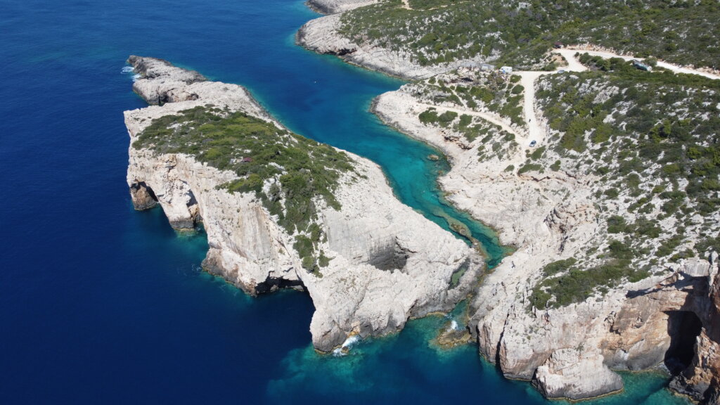 Korakonissi Zante natural pools - TricksForTrips