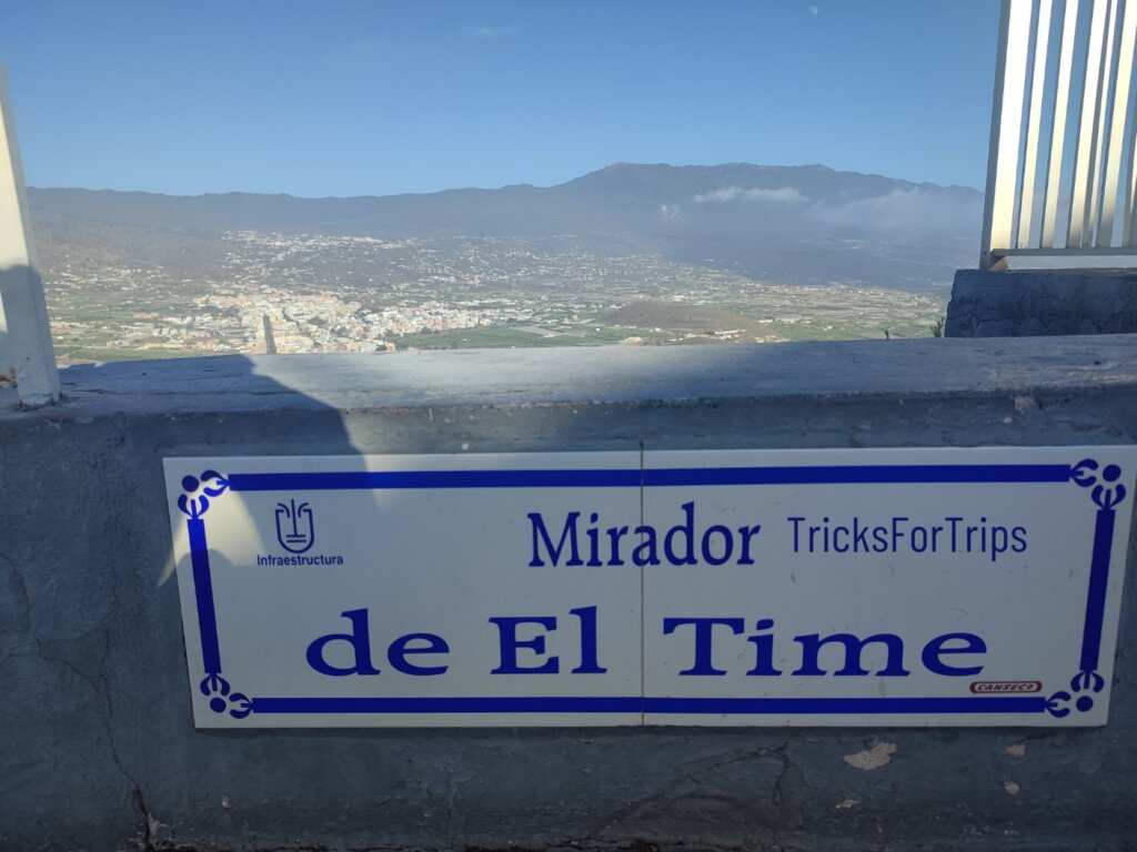 Mirador de El Time La Palma - TricksForTrips